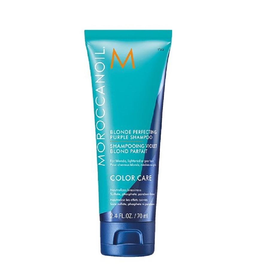 Moroccanoil Blonde Perfecting Purple Shampoo 70ml Moroccanoil Blonde Perfecting Purple Shampoo 70ml