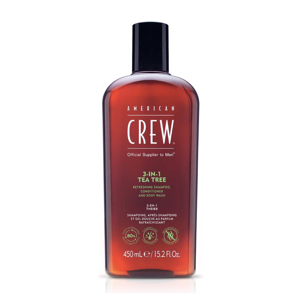 American Crew 3-in-1 Tea Tree Shampoo 450ml 