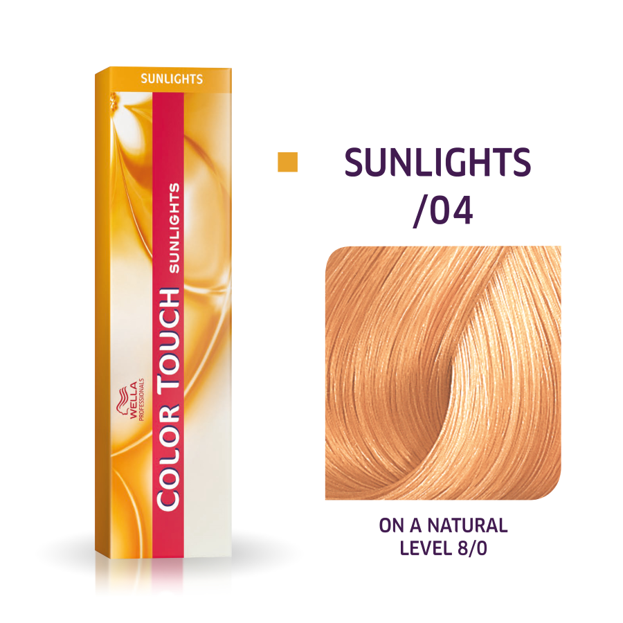 Wella Color Touch Sunlights 60ml /04 natur rot Wella Color Touch Sunlights 60ml /04 natur rot