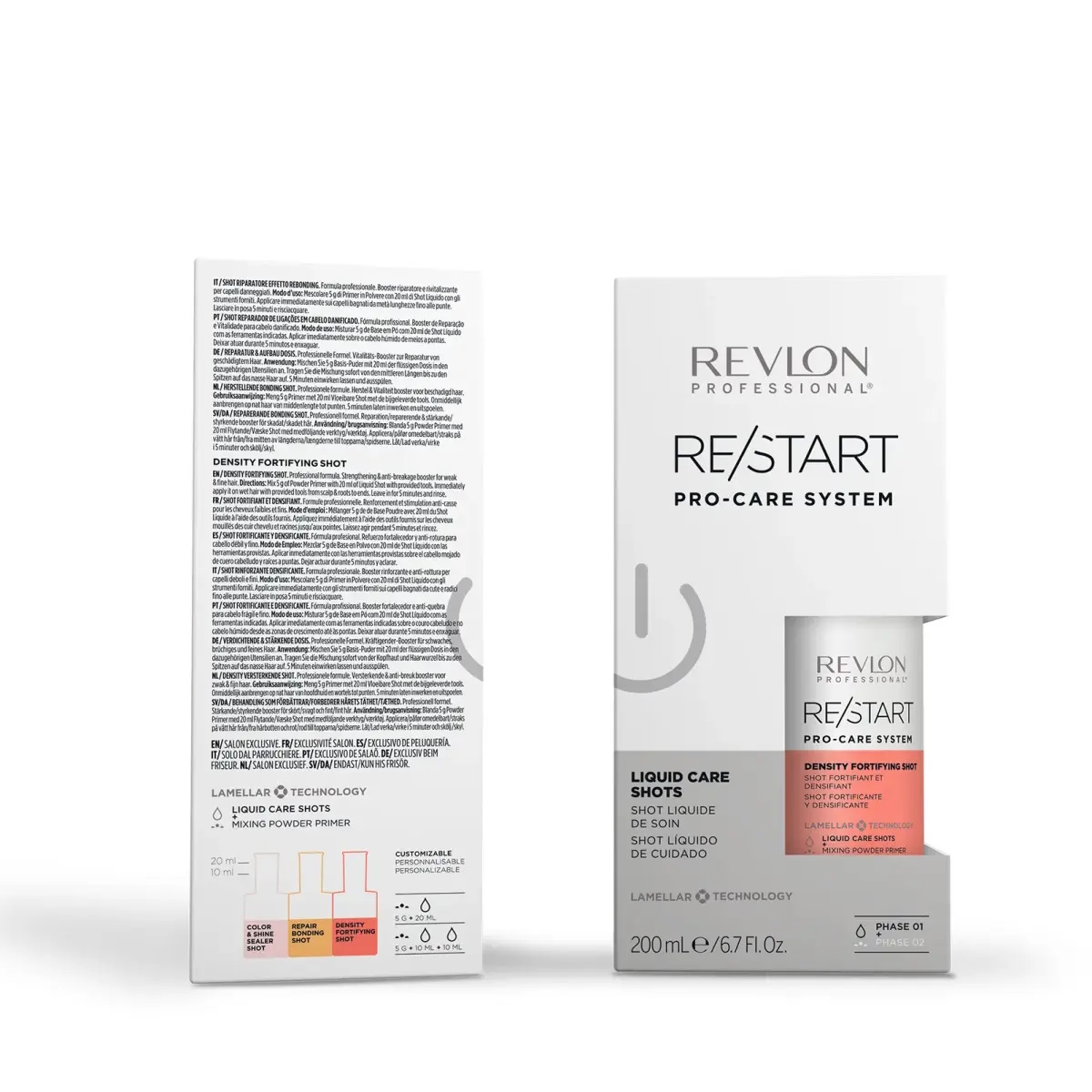 Revlon Professional Re/Start Pro-Care System Density Fortifying Shot 200ml Revlon Professional Re/Start Pro-Care System Density Fortifying Shot 200ml