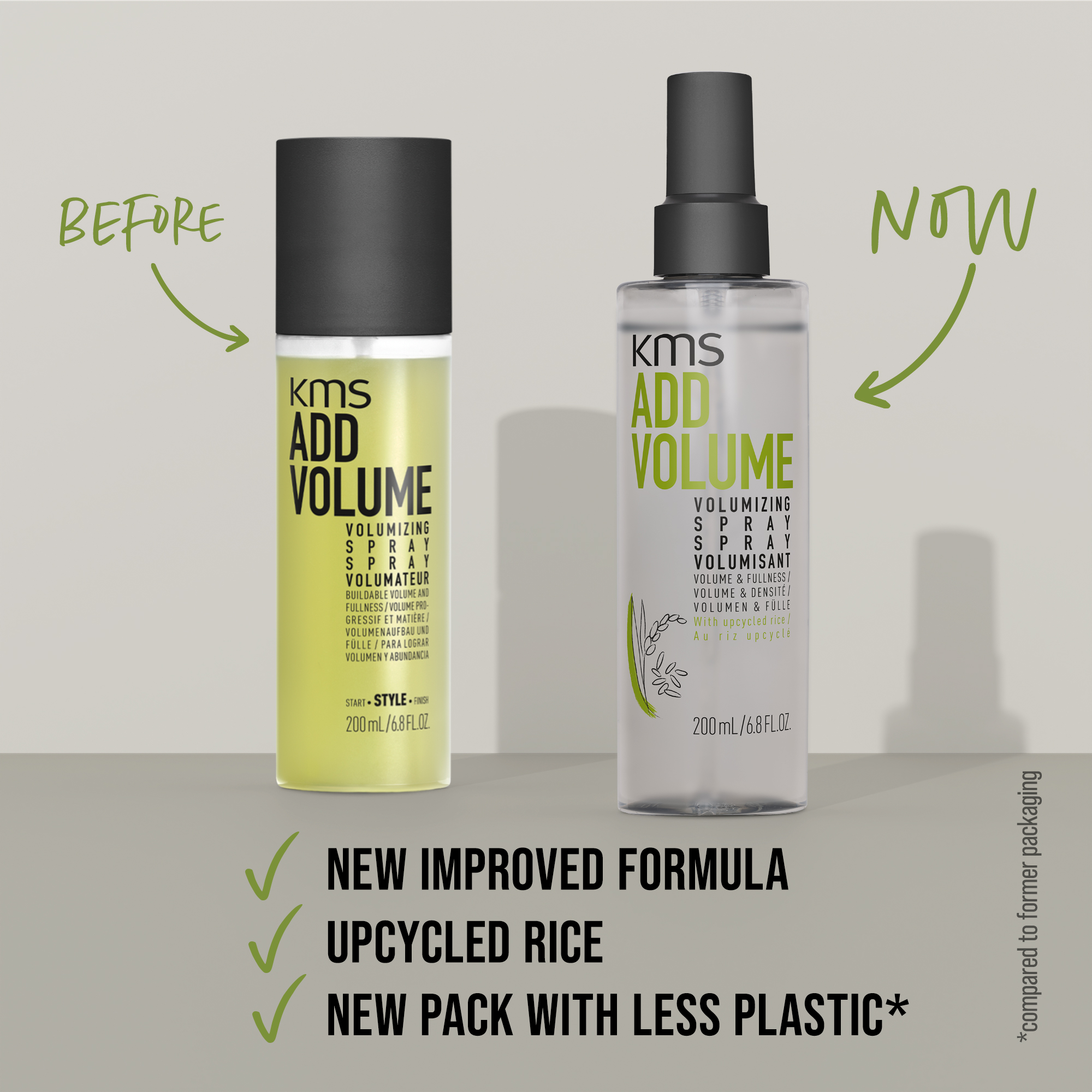 KMS Addvolume Volumizing Spray 200ml KMS Addvolume Volumizing Spray 200ml