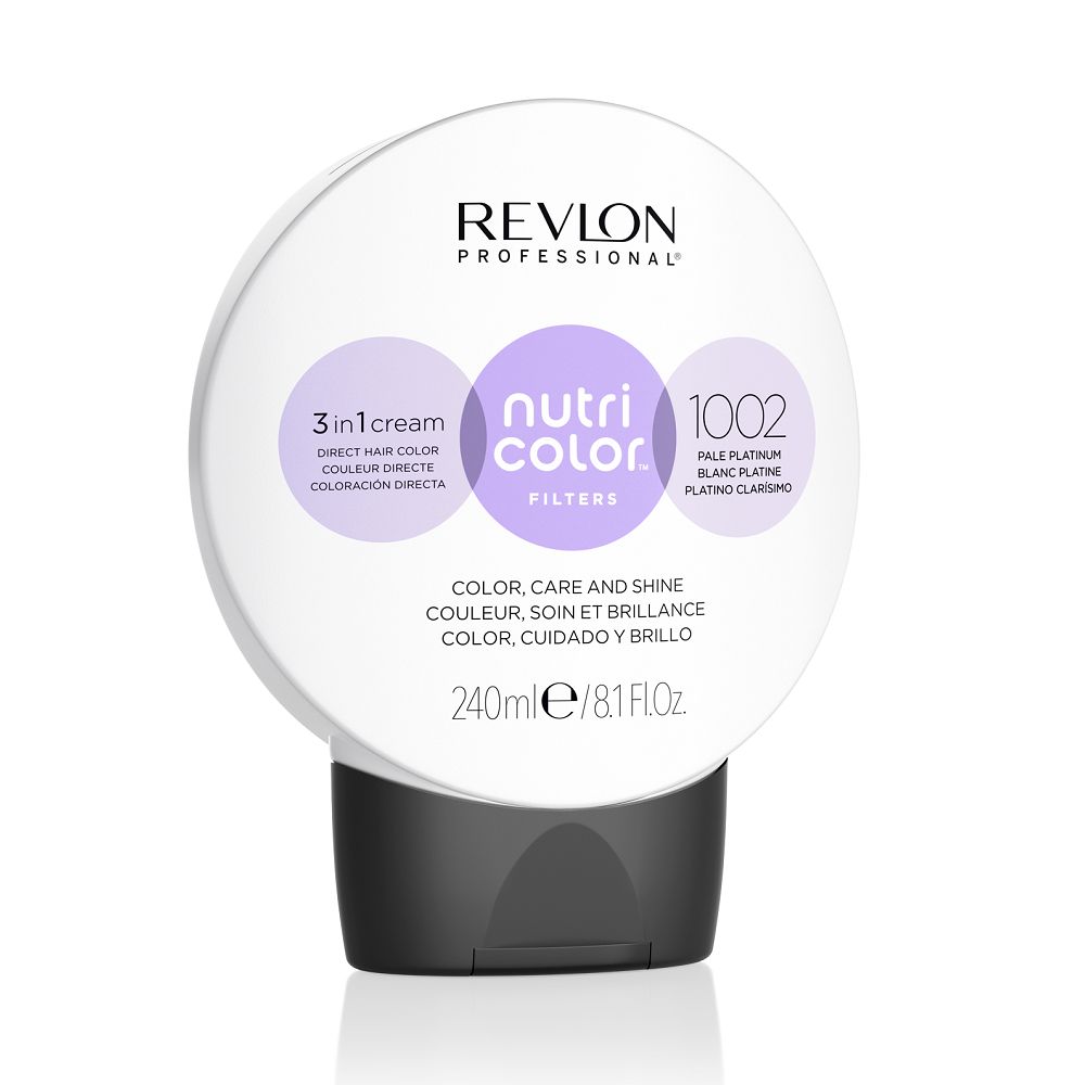 Revlon Professional Nutri Color Filters 240ml 1002 Pale Platinum Revlon Professional Nutri Color Filters 240ml 1002 Pale Platinum