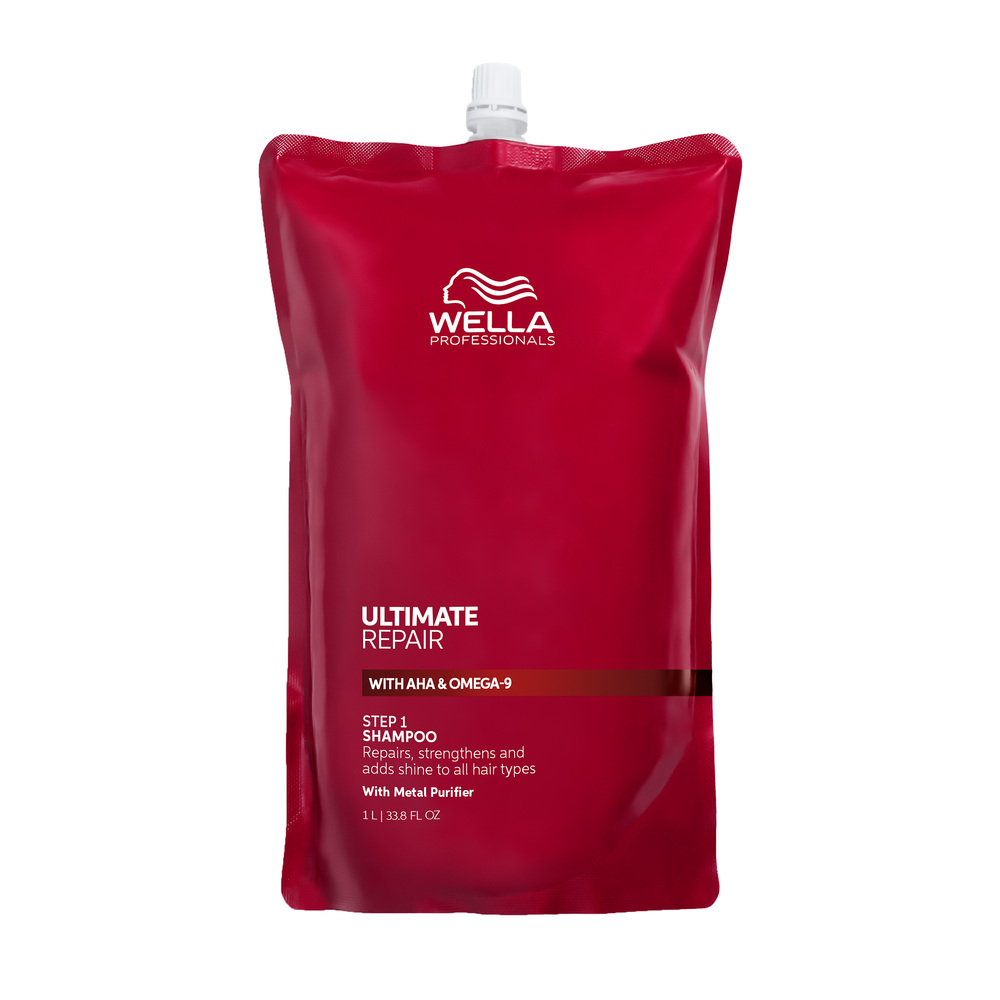 Wella Professionals Ultimate Repair Shampoo Pouch 1L Wella Professionals Ultimate Repair Shampoo Pouch 1L