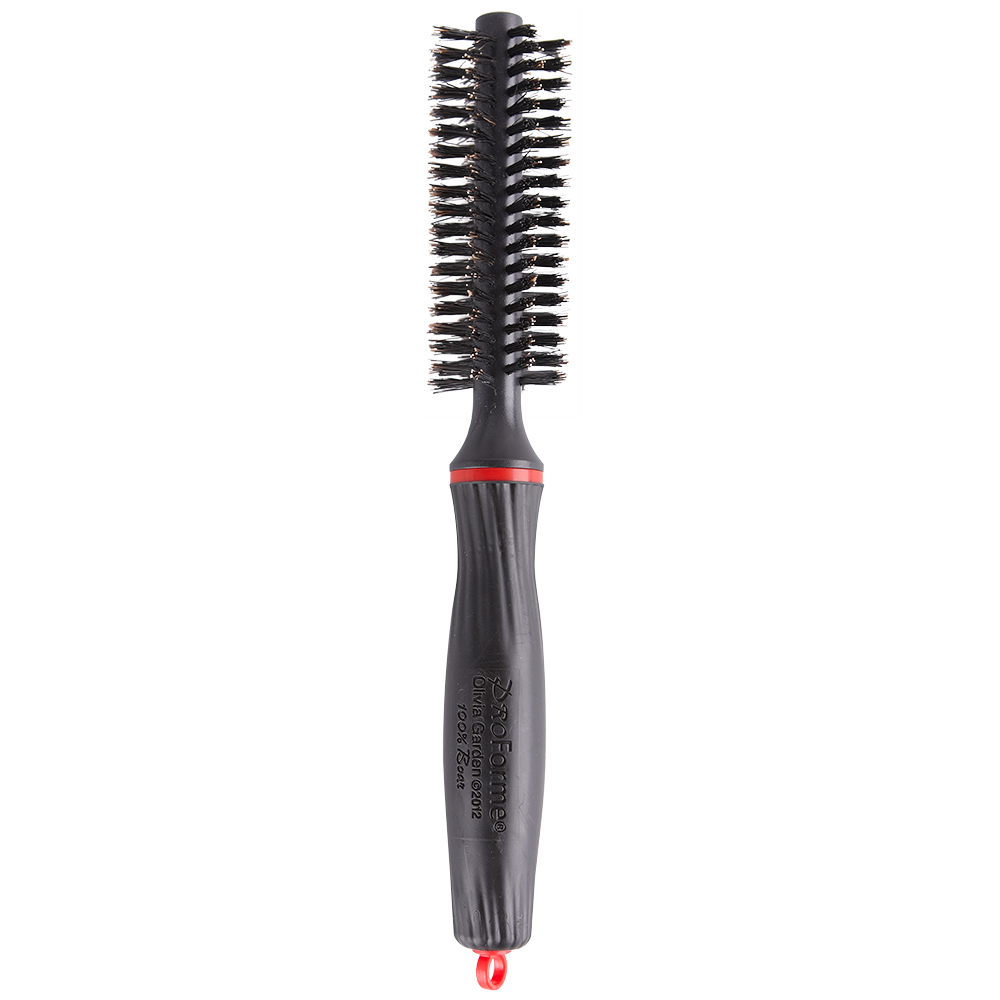 Olivia Garden Essential Blowout Soft Boar Bristles Silver 10 Olivia Garden Essential Blowout Soft Boar Bristles Silver 10