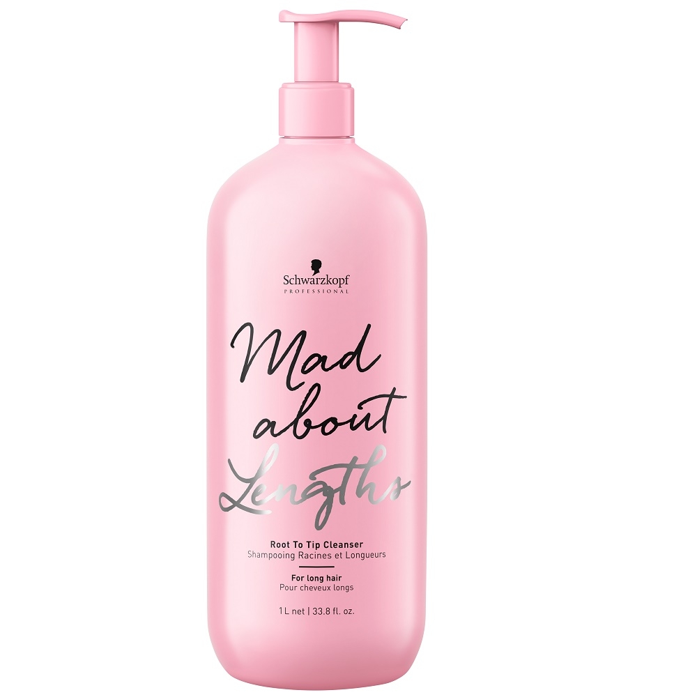Schwarzkopf Mad About Lengths Root To Tip Cleanser 1000ml
