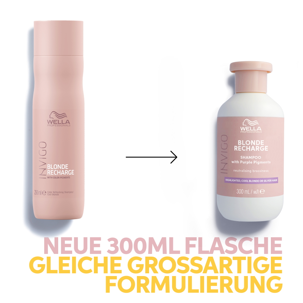 Wella Invigo Blonde Recharge Cool Blonde Color Refreshing Shampoo 300ml Wella Invigo Blonde Recharge Cool Blonde Color Refreshing Shampoo 300ml