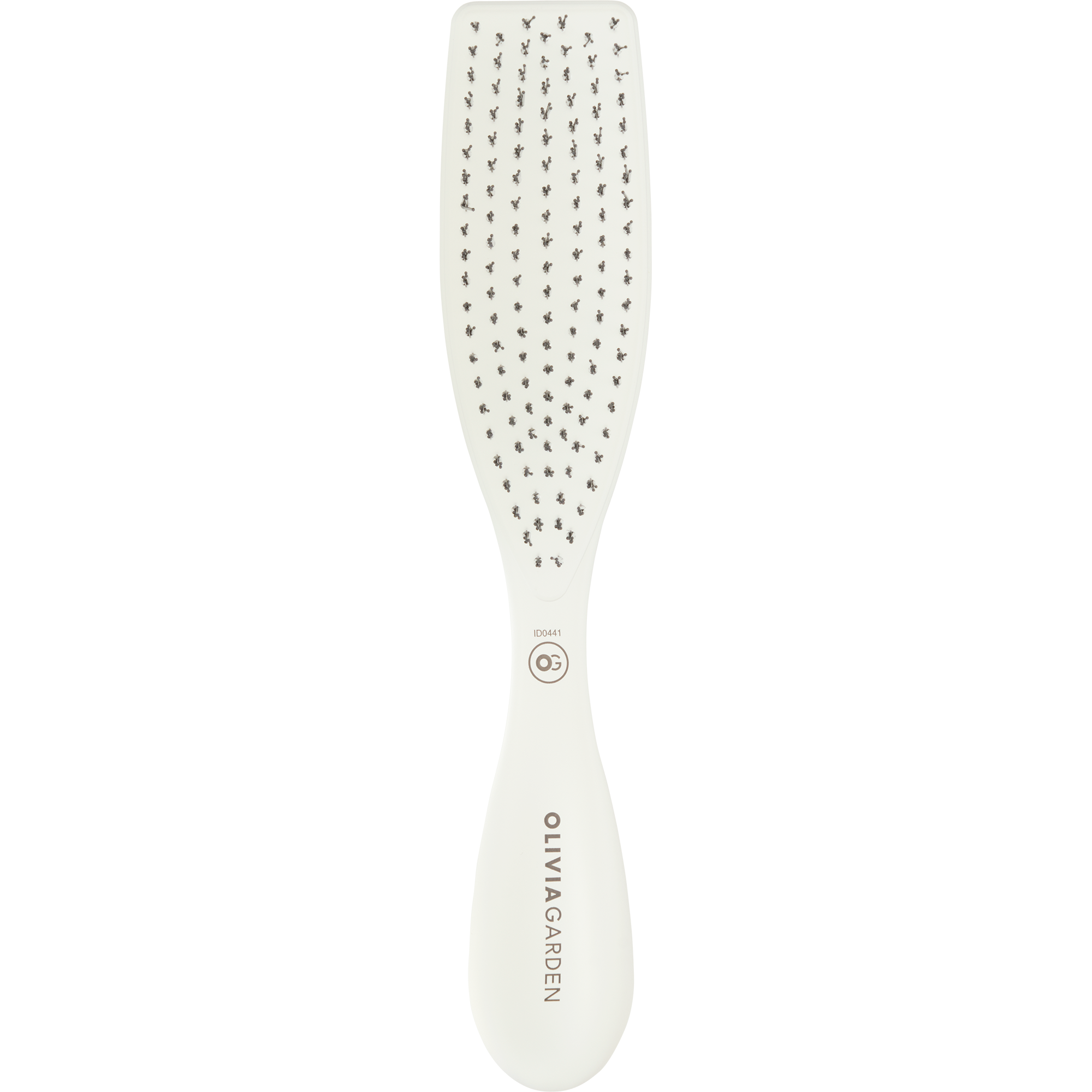 Olivia Garden Essential Style Wet Fine Hair Bristles Ice White Olivia Garden Essential Style Wet Fine Hair Bristles Ice White