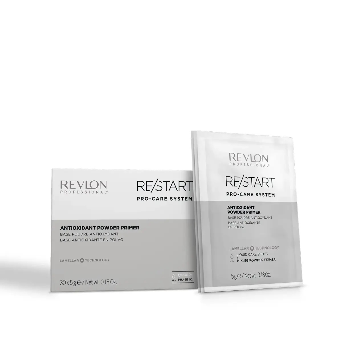 Revlon Professional Re/Start Pro-Care System Antioxidant Powder Primer 30x5g Revlon Professional Re/Start Pro-Care System Antioxidant Powder Primer 30x5g