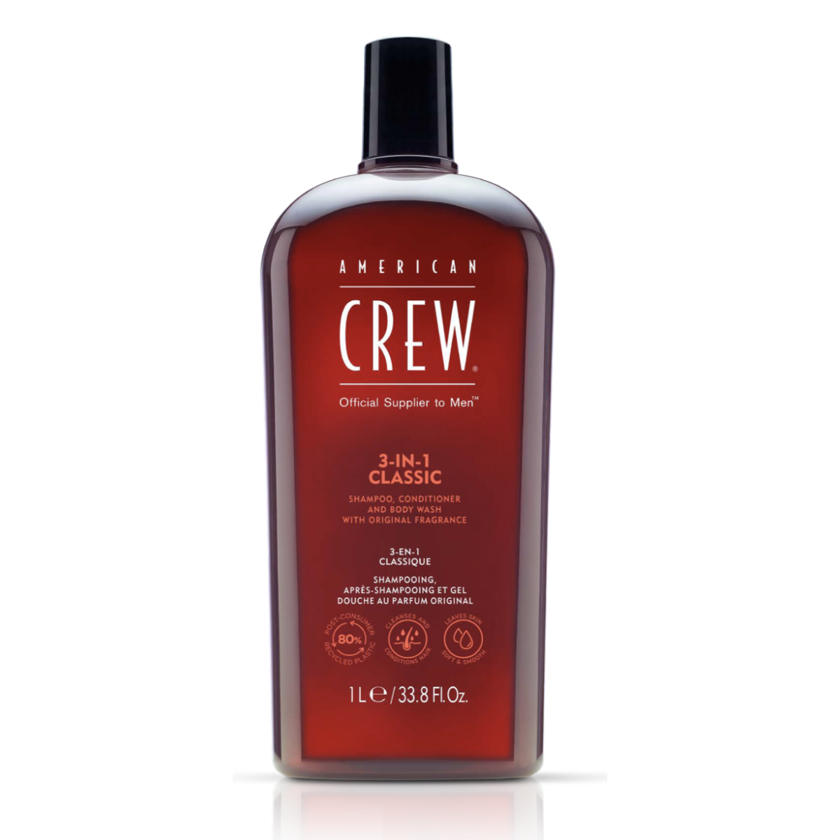 American Crew 3 in 1 Classic Shampoo 1000ml American Crew 3 in 1 Classic Shampoo 1000ml
