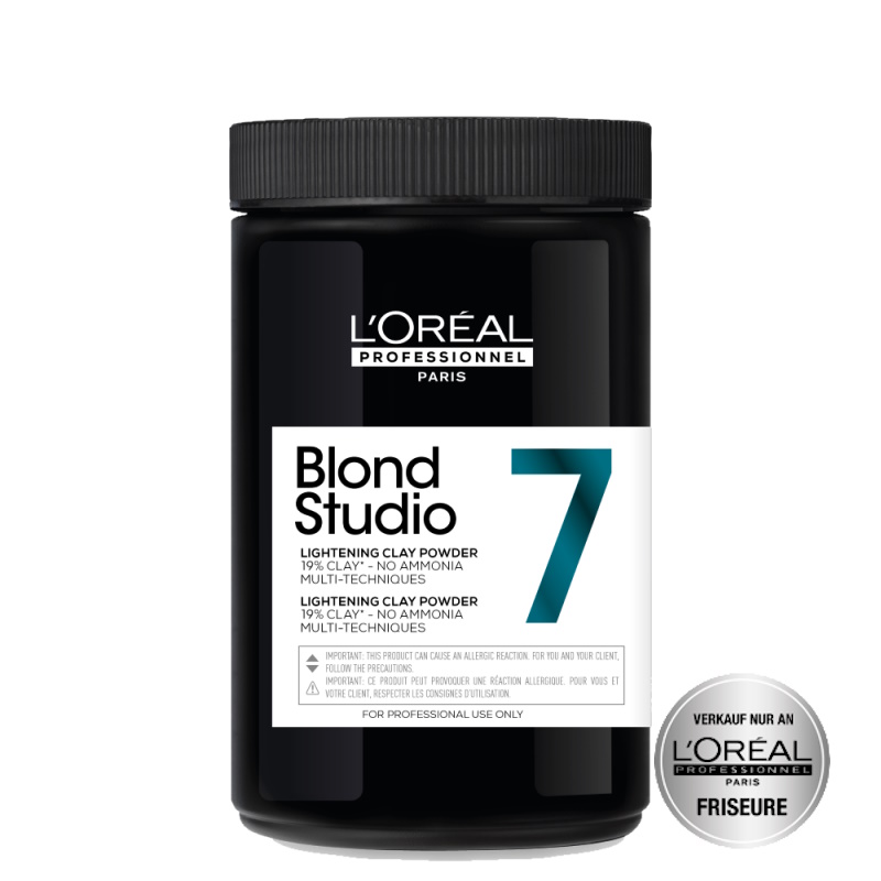 L'Oréal Professionnel Paris Blond Studio 7 Lightening Clay Powder 500g