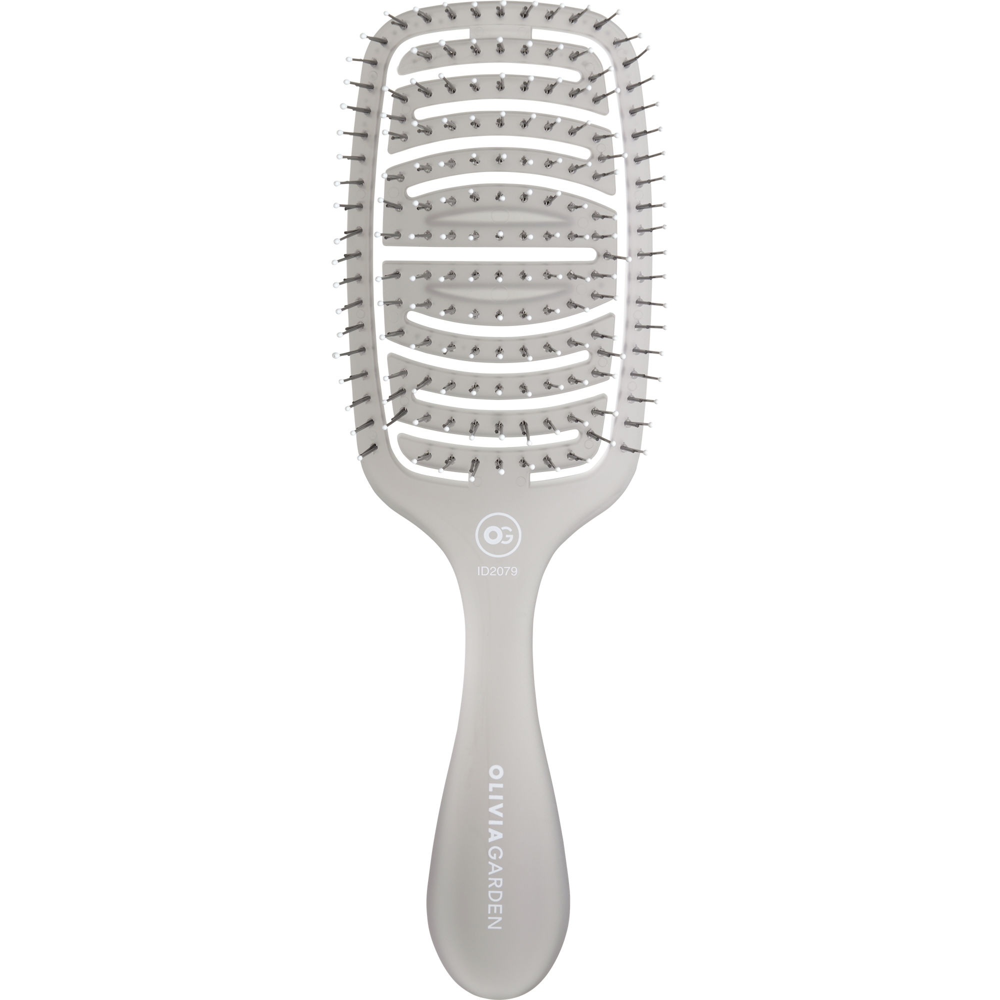 Olivia Garden Essential Care Flex Medium Hair Bristles Ice Grey Olivia Garden Essential Care Flex Medium Hair Bristles Ice Grey