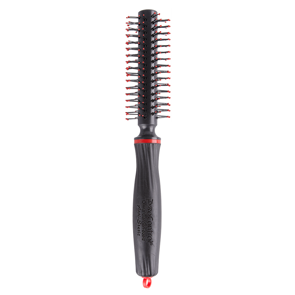 Olivia Garden Essential Blowout Soft Double Bristles Silver 20 Olivia Garden Essential Blowout Soft Double Bristles Silver 20