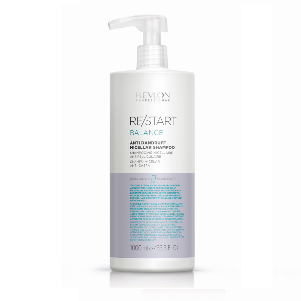 Revlon Re/Start Balance Anti Dandruff Micellar Shampoo 1000ml SALE Revlon Re/Start Balance Anti Dandruff Micellar Shampoo 1000ml SALE