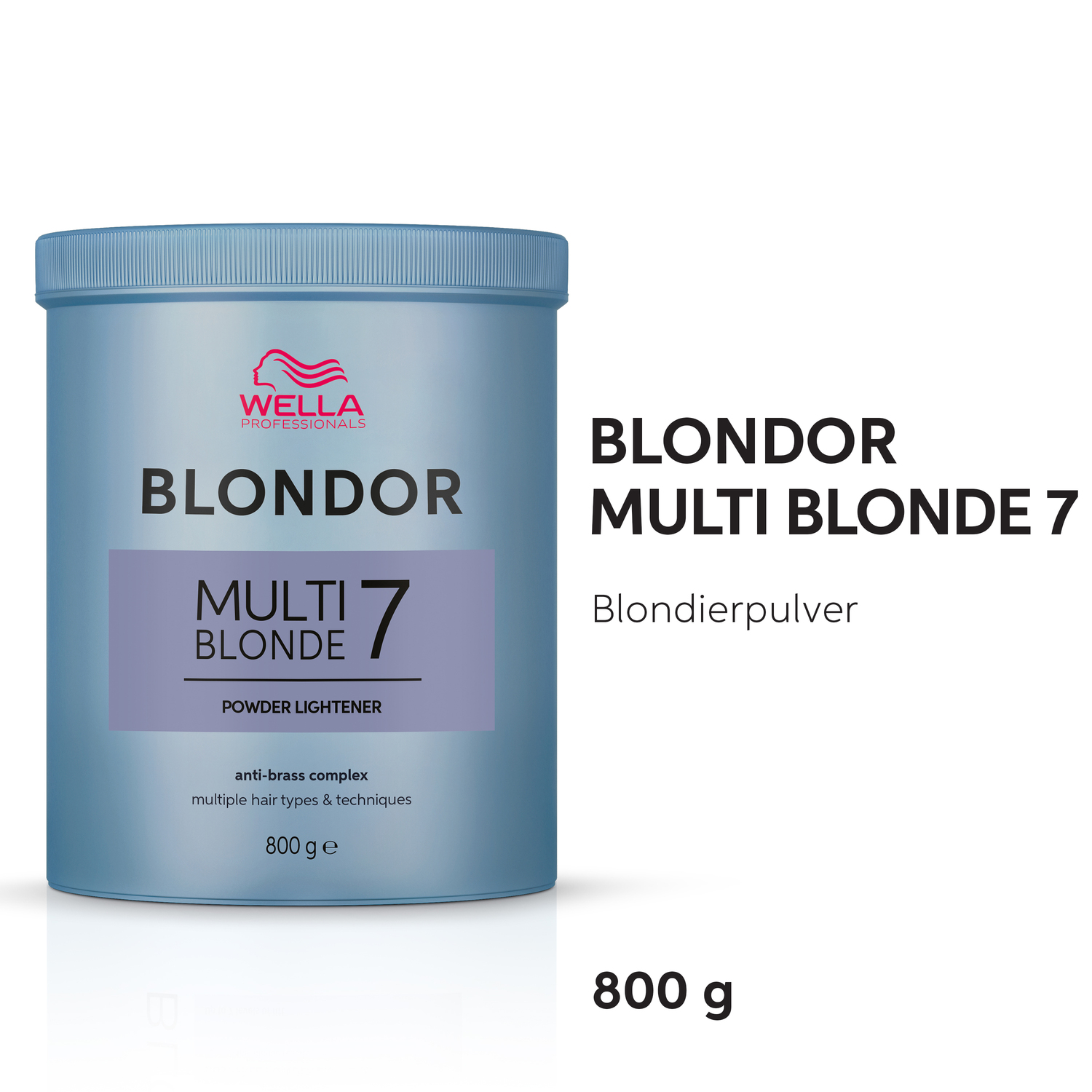 Wella Blondor Multi Blonde 7 Powder Lightener 800g  Wella Blondor Multi Blonde 7 Powder Lightener 800g