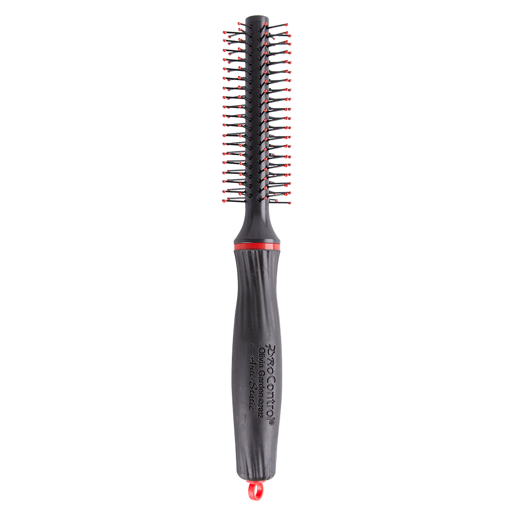 Olivia Garden Essential Blowout Soft Double Bristles Silver 10 Olivia Garden Essential Blowout Soft Double Bristles Silver 10