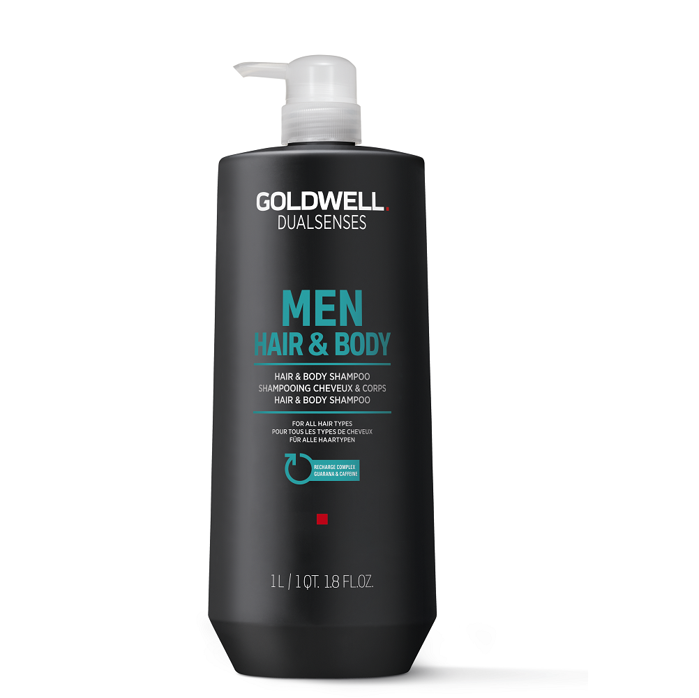 Goldwell dualsenses Men Hair & Body Shampoo 1000ml Goldwell dualsenses Men Hair & Body Shampoo 1000ml