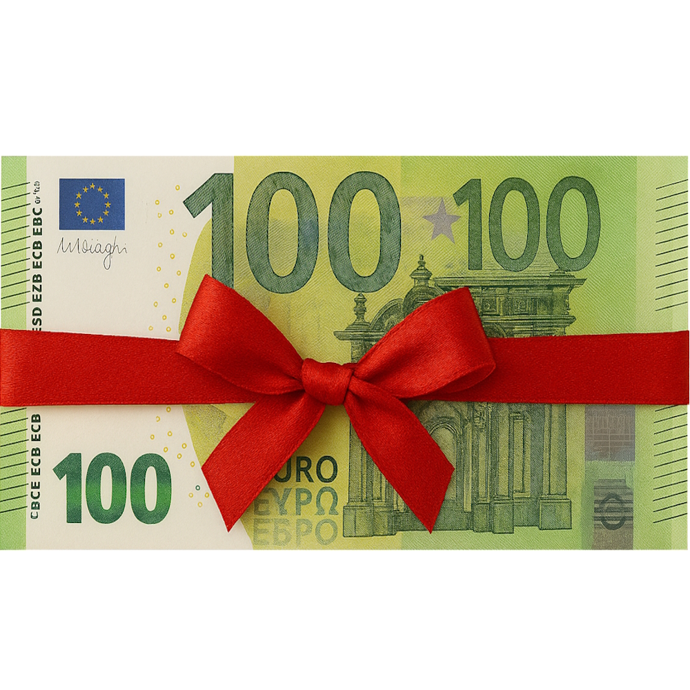 Gutschein im Wert von 100 Euro Gutschein im Wert von 100 Euro
