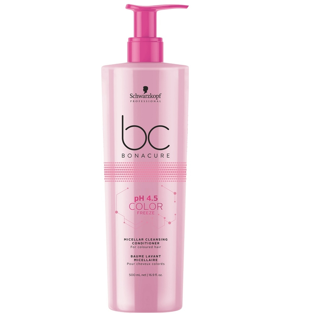 Schwarzkopf BC pH 4.5 Color Freeze Micellar Cleansing Conditioner 500ml SALE