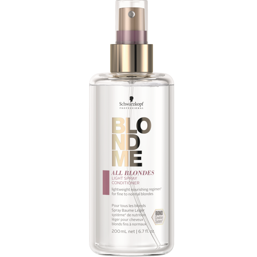 Schwarzkopf BlondMe All Blondes Light Spray Conditioner 200ml SALE Schwarzkopf BlondMe All Blondes Light Spray Conditioner 200ml SALE