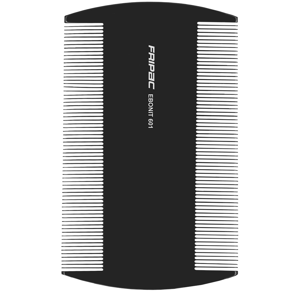 Fripac Ebonit-Staubkamm 601, feine Zahnung Fripac Ebonit-Staubkamm 601, feine Zahnung