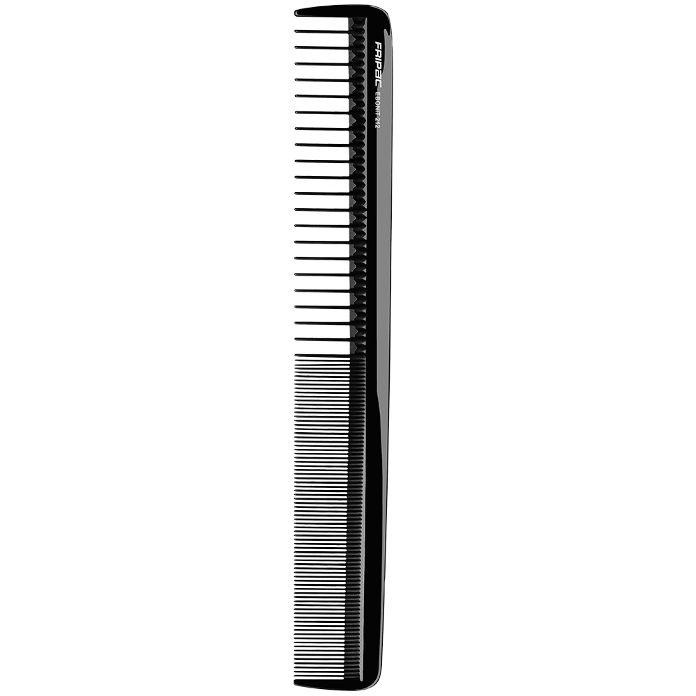 Fripac Ebonit-Haarschneidekamm 212, grobe Zahnung Fripac Ebonit-Haarschneidekamm 212, grobe Zahnung