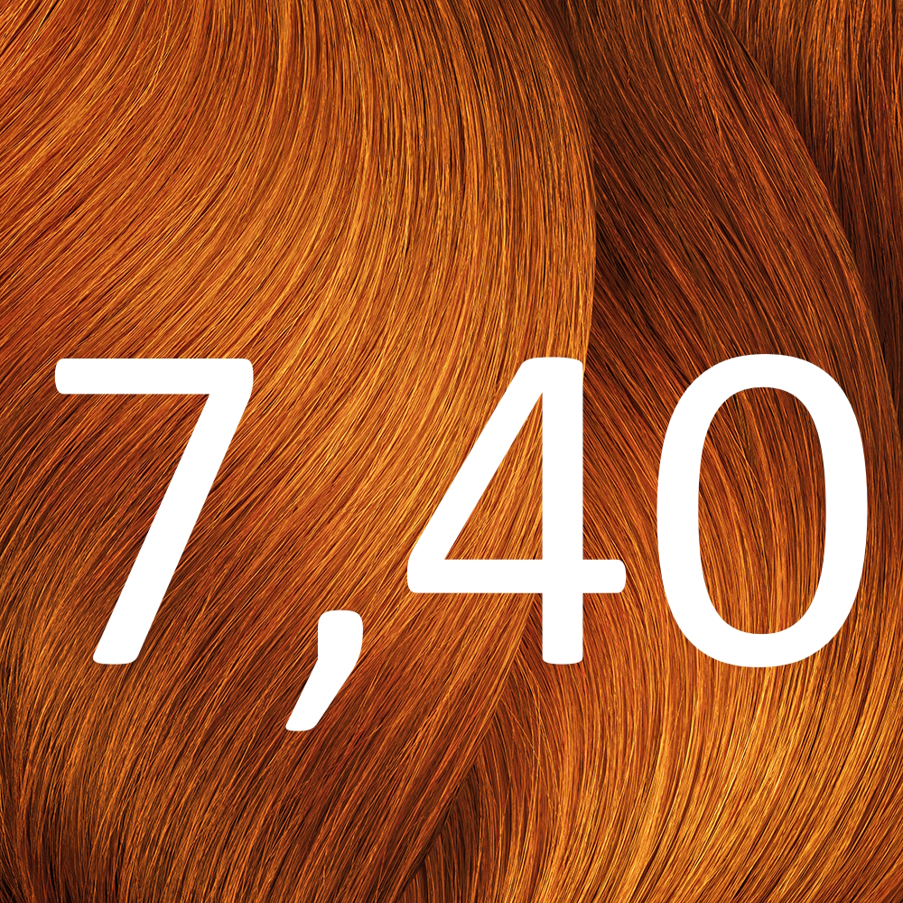 7,40 mittelblond intensives kupfer