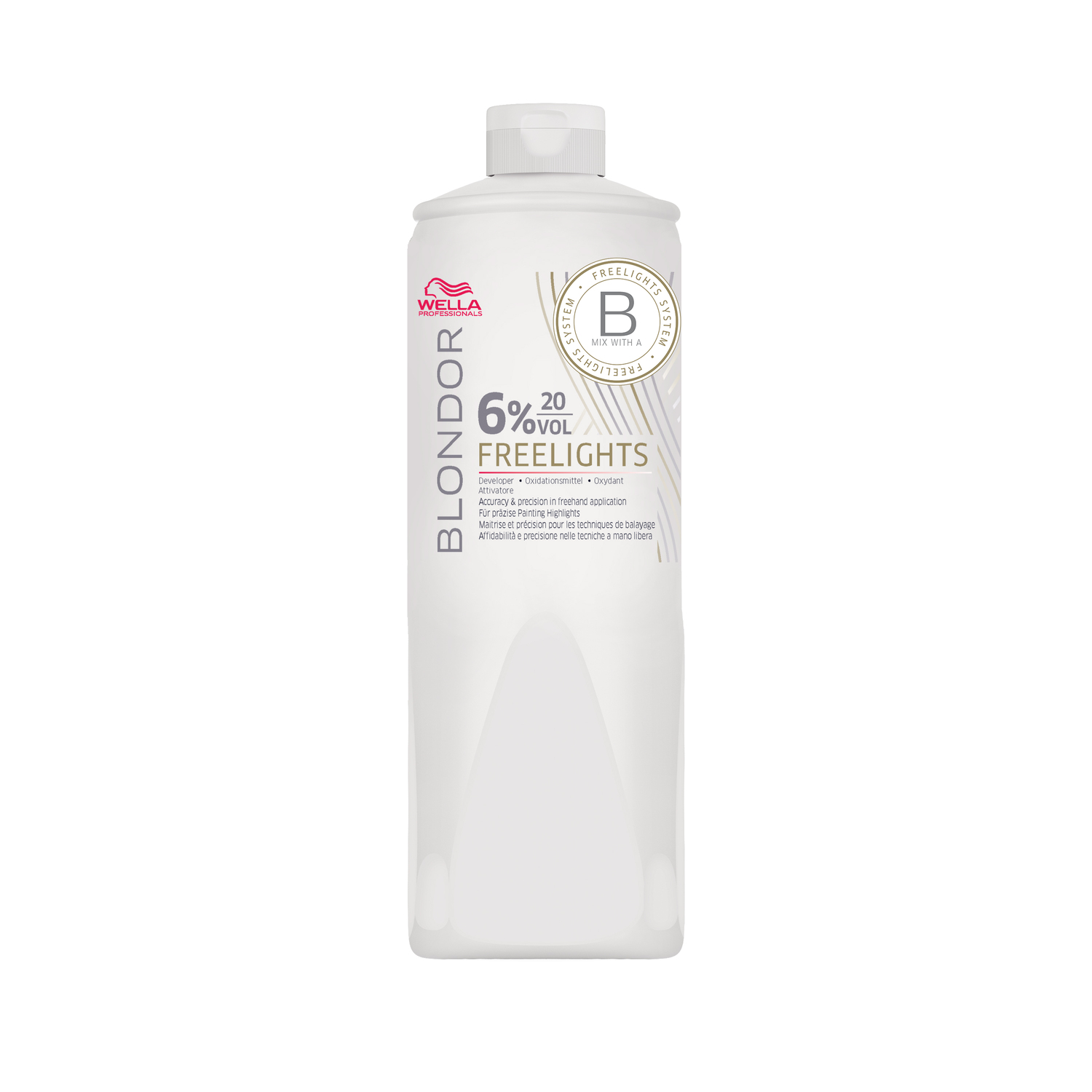 Wella Blondor Freelights Oxidant 6% 1000ml Wella Blondor Freelights Oxidant 6% 1000ml