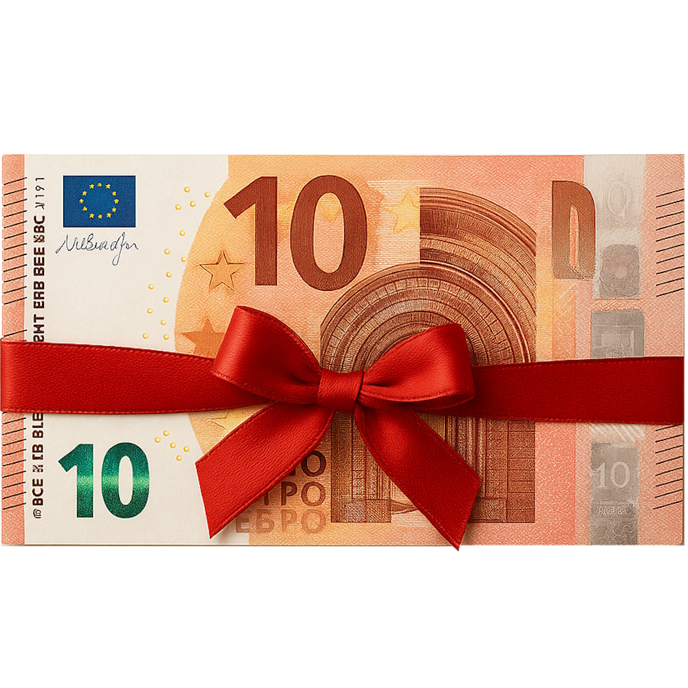 Gutschein im Wert von 10 Euro Gutschein im Wert von 10 Euro