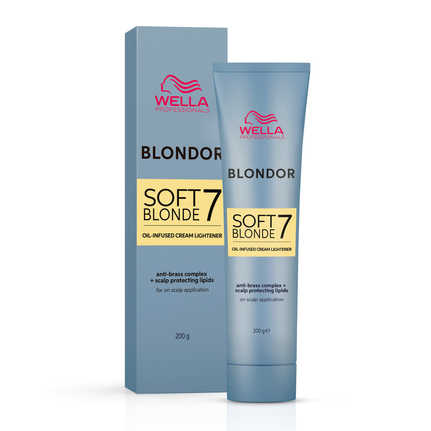 Wella Blondor Soft Blonde 7 Oil-Infused Cream Lightener 200g