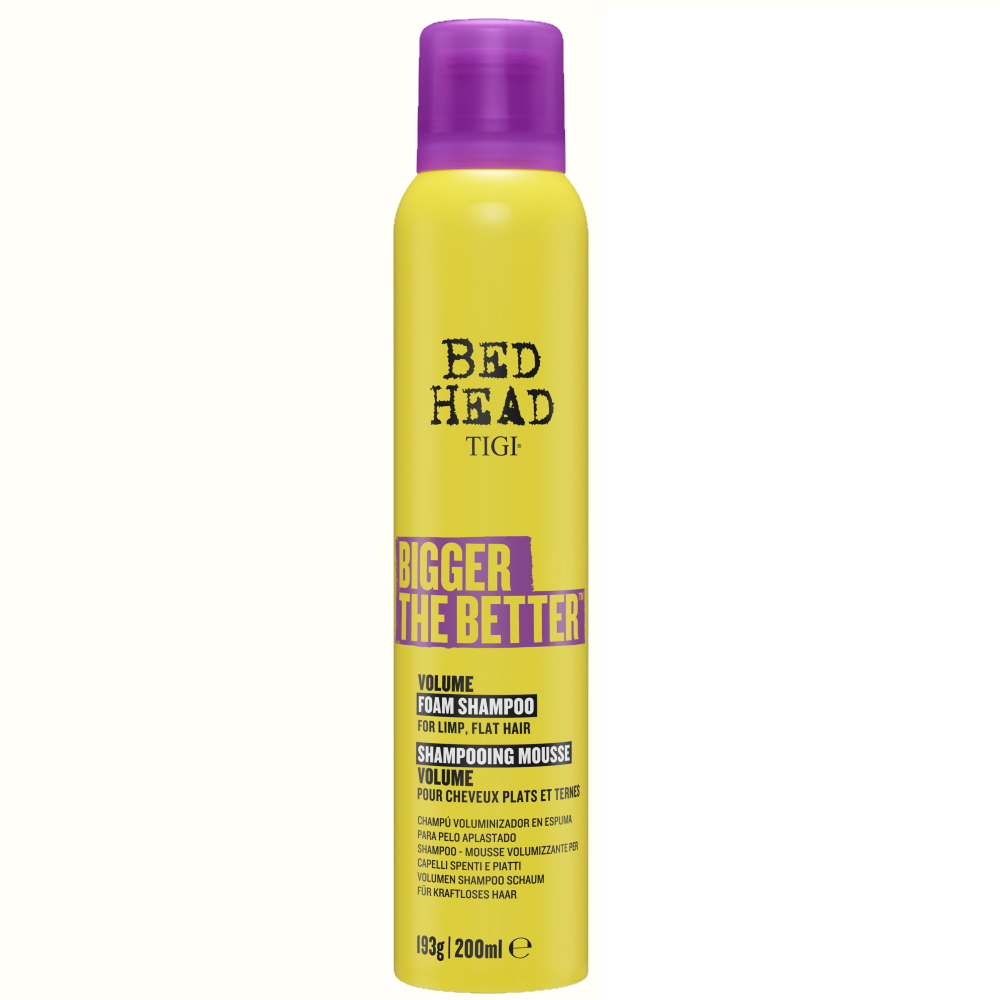 Tigi Bed Head Bigger The Better Foam Shampoo 200ml Tigi Bed Head Bigger The Better Foam Shampoo 200ml