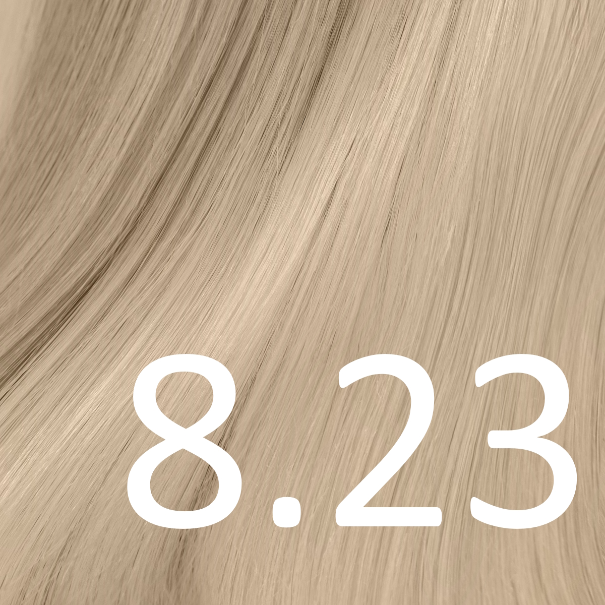 8.23 Hellblond perlmutt beige 