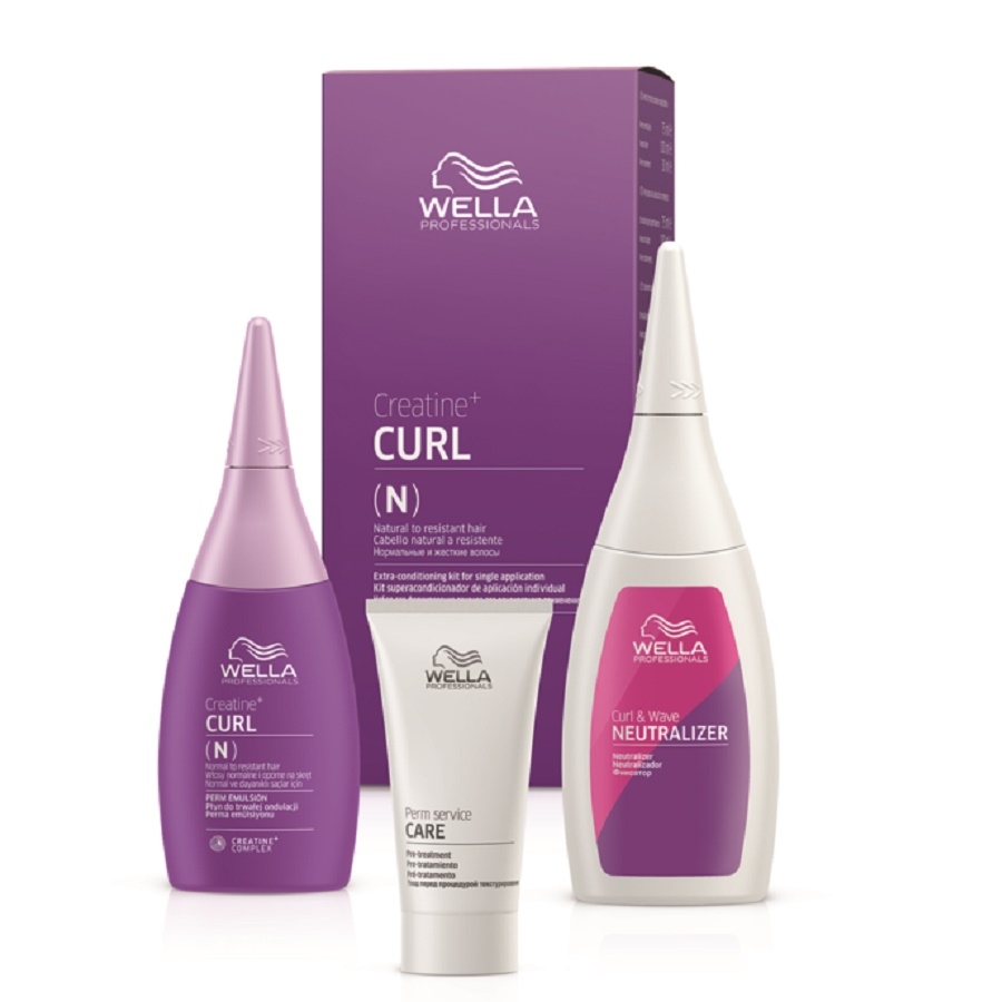 Wella Texture Plex Creatine+ Curl N Hair Kit Group
